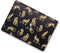 Lunso Geschikt voor MacBook Air 13 inch (2018-2019) cover hoes - case - Leopard Black
