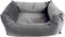 Madison Madison Hondenbed Velvet 120x95x28 cm grijs