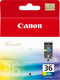 Canon CLI-36 - Inktcartridge - Geschikt voor PIXMA mini260 - Cyaan Magenta Geel