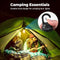 LED kampeerlamp - heldere campinglantaarn - Led-lamp - USB oplaad - Draagbare zaklamp Tuinlantaarn - Noodverlichting 3 lichtstanden