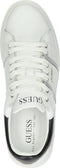 GUESS Salerno II - Heren Sneakers - Decoratieve ritsen - Wit - Maat 40