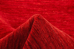 MOMO Rugs Panorama Uni Red Vloerkleed - 60x90 - Rechthoek - Laagpolig Tapijt - Modern - Rood