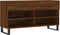 vidaXL - Schoenenbank - 102x35x55 - cm - bewerkt - hout - sonoma - eikenkleurig