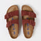 Birkenstock Arizona - Dames Slippers - Smal - Bruin (38)