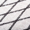 vidaXL - Vloerkleed - wasbaar - anti-slip - 80x300 - cm - zwart - en - wit