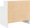 vidaXL - Nachtkastjes - 2 - st - met - lade - 51x31x47 - cm - wit