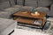 HSM Collection Salontafel met onderplank - oud hout/ijzer