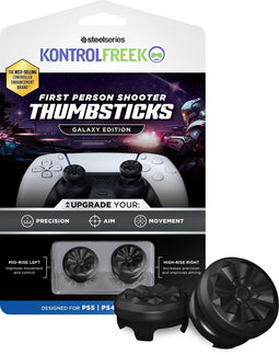 KontrolFreek Black Galaxy - Thumbsticks - Lasergegraveerd - Zwart