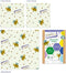 Beeskin Bijenwasdoeken Set - 2x Small en 1x Medium - Alternatief voor huishoudfolie - Kids print