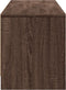 vidaXL - Tv-meubel - met - LED - 165x34x40 - cm - bewerkt - hout - bruin - eikenkleurig