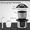 Savoré Kitchen Snelkookpan 6L - Multicooker - PFAS-vrij - Zilver Zwart