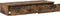 vidaXL - Ligbedlade - in - Gerookt - Eiken - - - 90 - x - 36,5 - x - 16,5 - cm - - - Van - Engineered - Wood