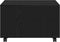 vidaXL - Salontafel - Zwarte - Eik - 60x60x38 - cm - Geengineerd - Hout