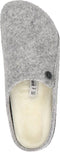 Birkenstock Zermatt - Pantoffels - Shearling voetbed - Light Grey - Maat 39