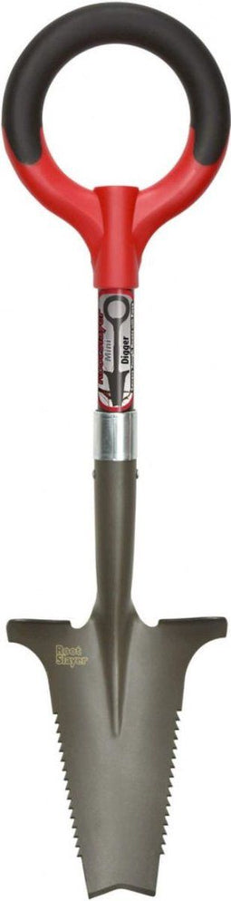Root Slayer Mini-Digger - Tuingraafmachine - Lichtgewicht en duurzaam - Rood