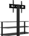 vidaXL - Tv-standaard - hoek - 3-laags - voor - 32-70 - inch - zwart
