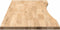 vidaXL - Bureaublad - rechthoekig - 140x60x2,5 - cm - onbehandeld - eikenhout