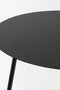 Mica Decorations Pontus - Bijzettafel - Ø40 x H40 cm - Zwart Metaal