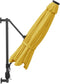 vidaXL - Wandparasol - 290 - cm - geel