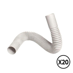 Tupersa Kabelbuis - Ø 20 mm - Gebogen - 120 Onderdelen (20 uds)