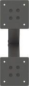 vidaXL - Salontafelpoten - 2 - st - X-vormig - 37x(30-31) - cm - staal - antraciet