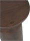 StarFurn Bijzettafel Mason Bruin Ø40cm
