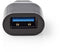 Nedis CCGB60915BK - USB-C naar USB A - Male/female - Zwart