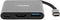 Natec Fowler Mini - USB Hub - 1x HDMI 1x USB 3.2 Gen1 type-C - Grijs