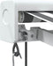vidaXL - Luifel - uittrekbaar - 3x2,5 - m - stof - en - aluminium - antraciet - en - wit