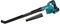Makita DUB186SFX1 - Accu blazer 18V 3.0Ah - Max luchtsnelheid 68 m/s - Gewicht 1,6 kg