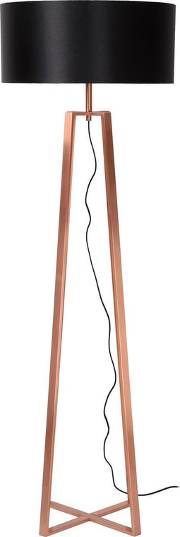 Lucide COFFEE - Vloerlamp - Ø 50 cm - E27 - Koper