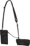 Burkely Bianca - Telefoontasje met zonnebrillenkoker - Geschikt voor telefoons tot 7 inch - Zwart