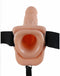 Pipedream - Fetish Fantasy - Hollow Strap-On with Balls - 9 Inch - Skin