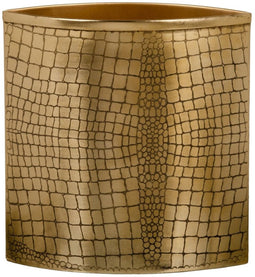 Vaas Gouden Metaal 24 x 9 x 24 cm