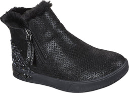 Skechers Shoutouts-Cozy Shines - Hoge sneakers - Maat 32 - Black