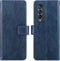 iMoshion Hoesje Geschikt voor Samsung Galaxy Z Fold 3 Hoesje Met Pasjeshouder - iMoshion Luxe Bookcase - Blauw