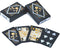 HOT Games - Speelkaarten - 100% kunststof waterproof - Zwart Gouden Roos