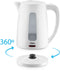 Ufesa Eyre - Waterkoker 1,7L 2200W - Snoerloos 360° draaibaar - Wit