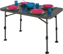 Eurotrail Versailles - Campingtafel - Aluminium - 80x60x78 cm - Brons