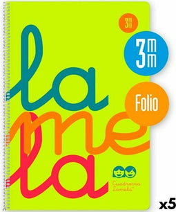 Schrift Lamela Geel Din A4 80 Lakens (5 Stuks)