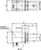 Telegärtner 100023368 100023368 BNC-connector Bus, inbouw horizontaal 50 Ω 1 stuk(s)