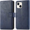 iMoshion Hoesje Geschikt voor iPhone 15 Hoesje Met Pasjeshouder - iMoshion Luxe Bookcase - Donkerblauw