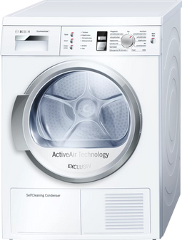 Bosch WTW86391 - Warmtepompdroger 7kg - Sensorsturing - Wit