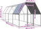 vidaXL - Kippenhok - 2x8x2 - m - gegalvaniseerd - staal