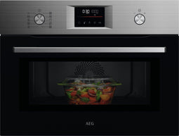 AEG OO5NK4W0M - Inbouwoven - CombiCook met Magnetron 41 L - Roestvrij staal