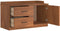 vidaXL - Gangbankje - SANDNES - 87x40x50 - cm - massief - grenenhout