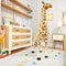 Melissa & Doug Gigantische giraf - Levensecht Knuffeldier - Knuffels voor kinderen - 1,4 meter hoog - Geweldig cadeau voor meisjes en jongens - Van 3+