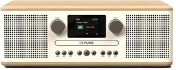Pure Classic C-D6 - DAB DAB+ FM - 30W Bluetooth - Wit/Eiken