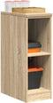 vidaXL - Garagekast - 30x51x85 - cm - massief - grenenhout - sonoma - eikenkleurig