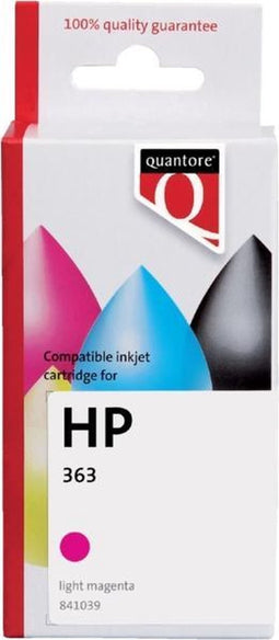 Inktcartridge quantore hp 363 c8775ee licht rood | 1 stuk